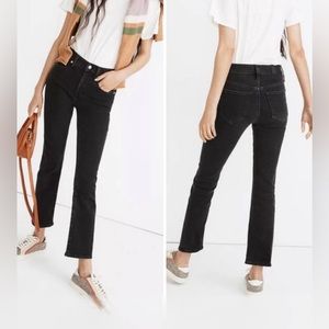 Madewell Cali Demi-Boot Jeans - Starkey Wash - Size 28